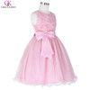 Grace Karin 3D Flower Girl Dresses Children Party Kids Clothes Toddler Bowknot Princess Ball Gowns Pageant Communion Dress Frock