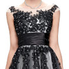 Grace Karin 2017 Soft Tulle Lace Long Black Appliques Evening Dresses Elegant Sequin Sleeveless Formal Evening Dress Party Gowns Grace Karin 2017 Soft Tulle Lace Long Black Appliques Evening Dresses Elegant Sequin Sleeveless Formal Evening Dress Party Gowns