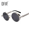 Gothic Steampunk Mens Sunglasses Coating Mirrored Sunglasses Round Circle Sun glasses Retro Vintage Gafas Masculino Sol SG-45 Gothic Steampunk Mens Sunglasses Coating Mirrored Sunglasses Round Circle Sun glasses Retro Vintage Gafas Masculino Sol SG-45