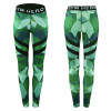 Gothic Print Leggings Women Clothing Fitness Leggings High Elastic Waist Winter Striped Workout Quick Dry Pants Women
