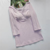 V Breast Feeding Tees Maternity Nursing Clothes Pregnant Women Breastfeeding T-shirt Maxi Premama Wear Clothing