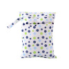 Useful Waterproof Reusable Zipper Baby Cloth Diaper Wet Dry Bag Swimer Tote Double Zipper