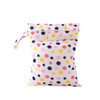 Useful Waterproof Reusable Zipper Baby Cloth Diaper Wet Dry Bag Swimer Tote Double Zipper