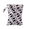 Useful Waterproof Reusable Zipper Baby Cloth Diaper Wet Dry Bag Swimer Tote Double Zipper