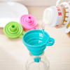 Useful High Quality 1Pc New Mini Silicone Gel Foldable Collapsible Style Funnel Hopper Kitchen Cooking Tools