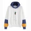 Cactus Kawaii Clothing Striped Pullover Woman Hoodies Loose Sweatshirt 2017 New Brands Design Harajuku Hoodies Hoddie#121