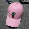 Cactus Embroidery Baseball Cap Snapback Hip Hop Cap Size Adjustable Baseball Cap Summer Casual Women Men Casquette 2017