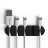 Cable Winder Wire Organizer Desktop Clips Cord Management Headphone Cord Holder For iPhone Charging Data Line 2 pcs