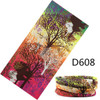 C.gree Seamless Tubular Scarf 25*48cm 100% Polyester Microfiber Multifunctional Print Bandana Scarf Bike Tube Headband