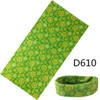 C.gree Seamless Tubular Scarf 25*48cm 100% Polyester Microfiber Multifunctional Print Bandana Scarf Bike Tube Headband