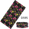 C.gree Seamless Tubular Scarf 25*48cm 100% Polyester Microfiber Multifunctional Print Bandana Scarf Bike Tube Headband