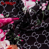 by Megyn women fashion shirts long sleeve shirt 2017 winter female floral print bow necktie blouses plus size 3XL shirt blusas