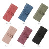 BVLRIGA Ladies Leather Wallet Women Wallet Female Purse Women Clutch Black Credit Card Holder Coin Purse Long Money Bag Walet