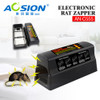 Buy Aosion Free Shipping Hot Black Electronic Mouse Rat Rodent Killer Electric Trap Zapper Pest Control (Got dog repeller free)