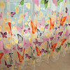 Butterfly Printed Tulle Voile Door Window Balcony Sheer Panel Screen Curtain New Arrival
