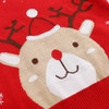 Kids Unisex Christmas Snowflake Fawn Pattern Sweater Baby Boy Christmas Outfit
