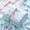 Baby Six-layer Cartoon Cotton Blanket Wholesale Boys Jeans Wholesale Baby Blankets