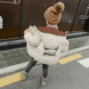 Boys Letter Printed Hooded Long Sleeves Cotton Coat Boy Clothing Wholesale