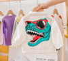 Boys Long Sleeve Cartoon Green Dinosaur Jacket Boys Boutique Clothing Wholesale Boys Long Sleeve Cartoon Green Dinosaur Jacket Boys Boutique Clothing Wholesale