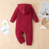 Unisex Baby Hooded Long Sleeve Cute Casual Romper Baby Wholesale Clothes
