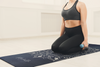 White Mandala - Hot Yoga Mat