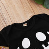 Baby Boys Letter Printed Splicing Long Sleeve Romper Cheap Bulk Baby Clothes