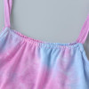 Girls Tie Dye Cami Romper