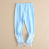 Girls Beaded Lace Elastic Waist Pants