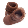 Baby Boys Knitted Flanged Snow Boots