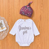 Baby Girls Grandma's Girls Romper & Floral Printed Pants & Hat Baby Clothes Vendors Baby Girls Grandma's Girls Romper & Floral Printed Pants & Hat Baby Clothes Vendors