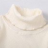 Girls Solid Turtleneck Long Sleeve Top & Pleated Skirt Wholesale Girl Clothing