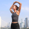 Yoga Top Sleeveless Sexy Padded Push Up Sport tank Quick Dry Fitness Gym Running sportswear yoga shirts