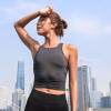 Yoga Top Sleeveless Sexy Padded Push Up Sport tank Quick Dry Fitness Gym Running sportswear yoga shirts