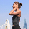 Yoga Top Sleeveless Sexy Padded Push Up Sport tank Quick Dry Fitness Gym Running sportswear yoga shirts