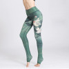 2019 Gym Women Fitness Yoga Pants Slim High waist Sport Leggings Elastic Romantic Printed Long Tights for Running Tummy Control
