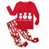 Boys Christmas Snowman Cartoon Pattern Top & Pants Wholesale Boys Clothes