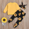 Baby Mama's Girl Long Sleeve Top & Sunflower Pants & Headband Baby Boutique Wholesale Baby Mama's Girl Long Sleeve Top & Sunflower Pants & Headband Baby Boutique Wholesale