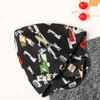 Boys Printed Hooded Long Sleeve Top & Pants Boys Clothes Wholesale