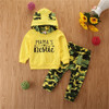 Baby Girls Camo Letter Print Hooded Long Sleeve Top & Pants Wholesale Baby Baby Girls Camo Letter Print Hooded Long Sleeve Top & Pants Wholesale Baby