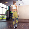 High Waist Vintage Lace Printed Leggings
