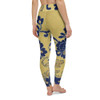 High Waist Vintage Lace Printed Leggings