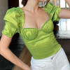 Satin Women Blouses Vintage Blouses Satin Women Blouses Vintage Blouses