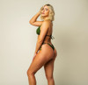 Carnauba Bikini Bottom - Olive Green