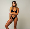 Passiflora Bikini Top - Black Passiflora Bikini Top - Black