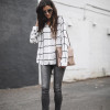 Long Sleeve Plaid Loose Shirt