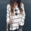 Long Sleeve Plaid Loose Shirt