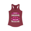 I am not a Survivor I am a Warrior Breast Cancer Tank Tops