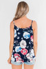 Floral Spaghetti Strap Tank Top