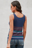 Stripes Knit Tank Top