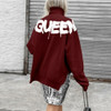 Hoodies Sweatshirt Half Turtleneck Pullover